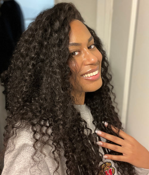 Standard Lace Front Brazilian Water Wave Wig